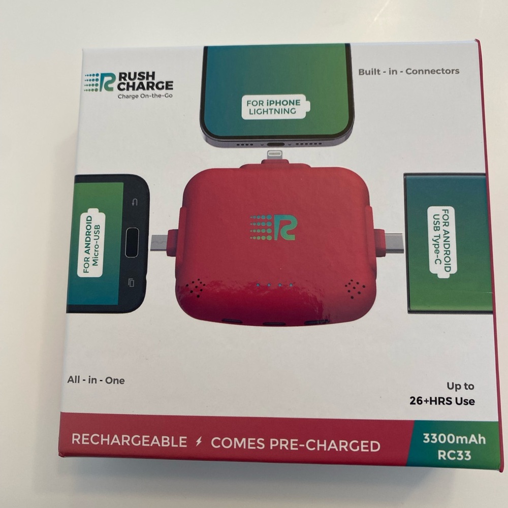 Rush Charge Universe Red Charger